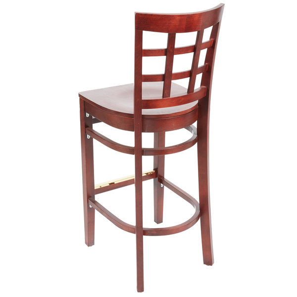 Lancaster Table & Seating Mahogany Finish Wooden Window Back Bar Height Chair Top 10 ⌛ Lancaster Table & Seating Mahogany Finish Wooden Window Back Bar Height Chair ???? -Lancaster Shop unnamed file 1010