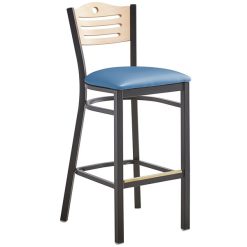 Buy ???? Lancaster Table & Seating Natural Finish Bar Height Bistro Chair With 2" Blue Padded Seat ???? 3 Buy ???? Lancaster Table & Seating Natural Finish Bar Height Bistro Chair With 2" Blue Padded Seat ???? -Lancaster Shop unnamed file 1013