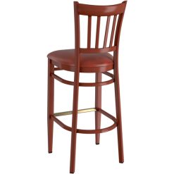 Cheap ???? LT&S Spartan Series Lancaster Table & Seating Spartan Series Bar Height Metal Slat Back Chair With Mahogany Wood Grain Finish And Burgundy Vinyl Seat ???? 7 Cheap ???? LT&S Spartan Series Lancaster Table & Seating Spartan Series Bar Height Metal Slat Back Chair With Mahogany Wood Grain Finish And Burgundy Vinyl Seat ???? -Lancaster Shop unnamed file 1068