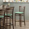 Hot Sale ✨ Lancaster Table & Seating Vintage Finish Wooden Ladder Back Bar Height Chair With Seafoam Padded Seat ???? 2 Hot Sale ✨ Lancaster Table & Seating Vintage Finish Wooden Ladder Back Bar Height Chair With Seafoam Padded Seat ???? -Lancaster Shop unnamed file 1124
