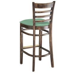 Hot Sale ✨ Lancaster Table & Seating Vintage Finish Wooden Ladder Back Bar Height Chair With Seafoam Padded Seat ???? 4 Hot Sale ✨ Lancaster Table & Seating Vintage Finish Wooden Ladder Back Bar Height Chair With Seafoam Padded Seat ???? -Lancaster Shop unnamed file 1126