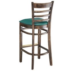 Cheap ❤️ Lancaster Table & Seating Vintage Ladder Back Bar Height Chair With Green Padded Seat ???? 4 Cheap ❤️ Lancaster Table & Seating Vintage Ladder Back Bar Height Chair With Green Padded Seat ???? -Lancaster Shop unnamed file 1135