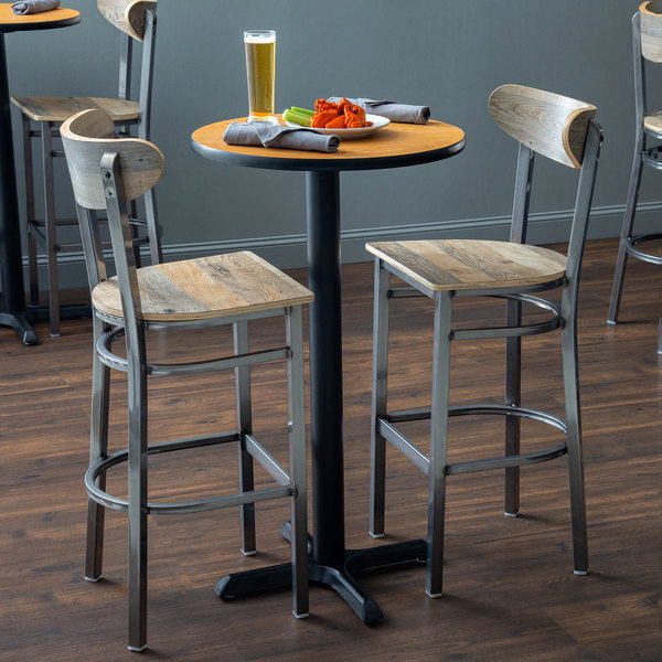 Lancaster Table & Seating Boomerang Bar Height Clear Coat Chair with Driftwood Seat and Back Buy ???? LT&S Boomerang Series Lancaster Table & Seating Boomerang Bar Height Clear ???? Coat Chair With Driftwood Seat And Back ???? -Lancaster Shop unnamed file 1155