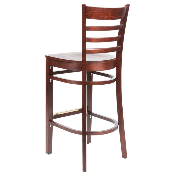 Lancaster Table & Seating Mahogany Finish Wooden Ladder Back Bar Height Chair Deals ???? Lancaster Table & Seating Mahogany Finish Wooden Ladder Back Bar Height Chair ???? -Lancaster Shop unnamed file 1230