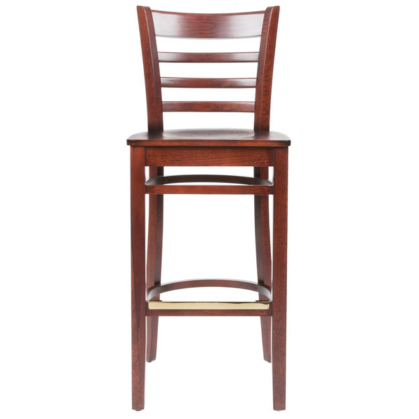 Lancaster Table & Seating Mahogany Finish Wooden Ladder Back Bar Height Chair Deals ???? Lancaster Table & Seating Mahogany Finish Wooden Ladder Back Bar Height Chair ???? -Lancaster Shop unnamed file 1231