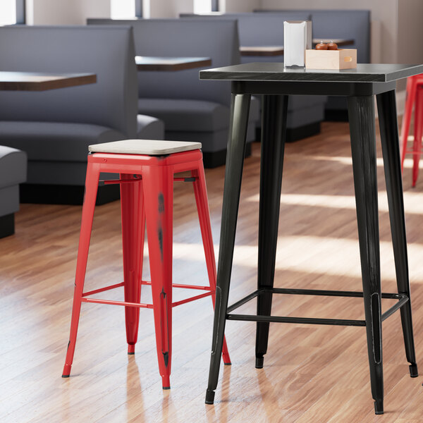 Lancaster Table & Seating Alloy Series Distressed Red Stackable Metal Indoor Industrial Barstool with Gray Wood Seat Flash Sale ???? LT&S Alloy Series Lancaster Table & Seating Alloy Series Distressed Red Stackable Metal Indoor Industrial Barstool With Gray Wood Seat ✨ -Lancaster Shop unnamed file 1290