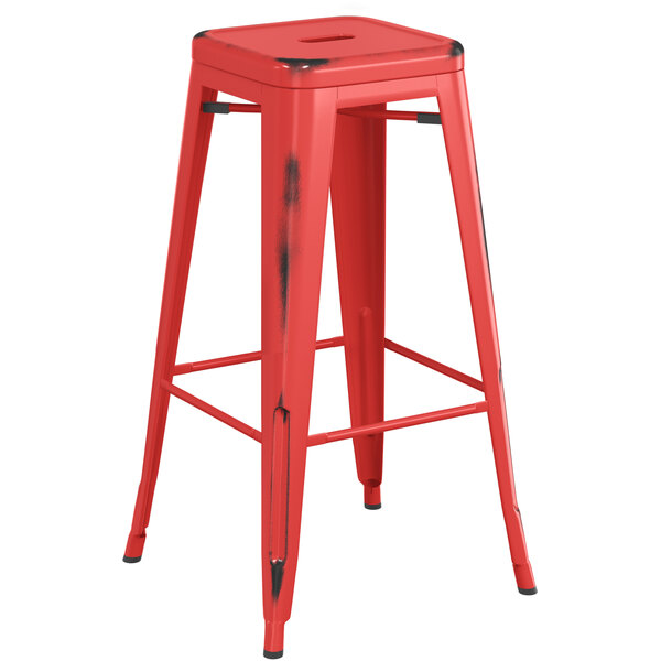Lancaster Table & Seating Alloy Series Distressed Red Stackable Metal Indoor Industrial Barstool with Gray Wood Seat Flash Sale ???? LT&S Alloy Series Lancaster Table & Seating Alloy Series Distressed Red Stackable Metal Indoor Industrial Barstool With Gray Wood Seat ✨ -Lancaster Shop unnamed file 1292