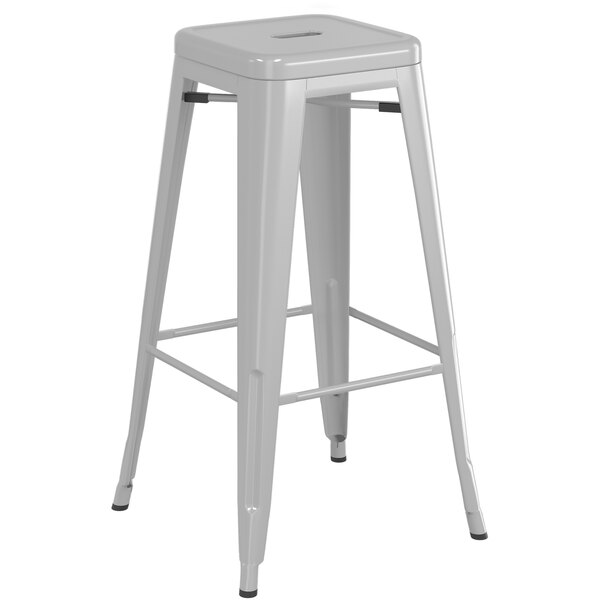 Lancaster Table & Seating Alloy Series Silver Stackable Metal Indoor Industrial Barstool with Gray Wood Seat Coupon ⌛ LT&S Alloy Series Lancaster Table & Seating Alloy Series Silver Stackable Metal Indoor Industrial Barstool With Gray Wood Seat ⌛ -Lancaster Shop unnamed file 1332