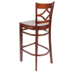 Best Sale ???? Lancaster Table & Seating Mahogany Finish Wooden Diamond Back Bar Height Chair ???? -Lancaster Shop unnamed file 1426
