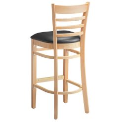 Discount ⌛ Lancaster Table & Seating Natural Ladder Back Bar Height Chair With Black Padded Seat ???? 4 Discount ⌛ Lancaster Table & Seating Natural Ladder Back Bar Height Chair With Black Padded Seat ???? -Lancaster Shop unnamed file 1458