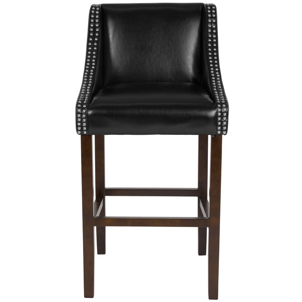 Flash Furniture CH-182020-30-BK-GG Carmel Series Black Leather Bar Stool with Walnut Frame and Nail Trim Accent Flash Sale ???? Flash Furniture CH-182020-30-BK-GG Carmel Series Black Leather Bar Stool With Walnut Frame And Nail Trim Accent ???? -Lancaster Shop unnamed file 1477