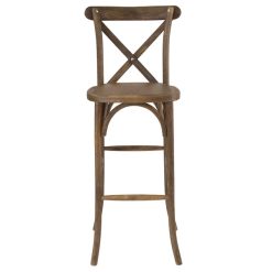Discount ???? Flash Furniture XA-X-BAR-GO-BC-GG Hercules Dark Antique Wood Stackable Cross Back Barstool With Cushion ✔️ -Lancaster Shop unnamed file 1480
