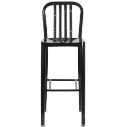 Coupon ✨ Flash Furniture CH-61200-30-BK-GG 30" Black Metal Indoor / Outdoor Bar Height Stool With Vertical Slat Back ❤️ -Lancaster Shop unnamed file 1498