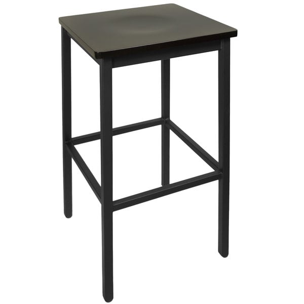 Wholesale ⌛ BFM Seating 2510BBLW-SB Trent Sand Black Metal Barstool With Black Wood Seat ???? 3 Wholesale ⌛ BFM Seating 2510BBLW-SB Trent Sand Black Metal Barstool With Black Wood Seat ????