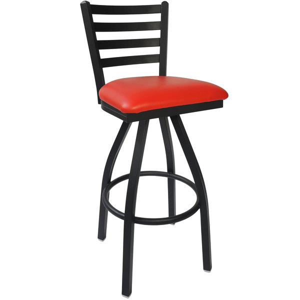 BFM Seating 2160SRDV-SB Lima Sand Black Steel Bar Height Chair with 2" Red Vinyl Swivel Seat Wholesale ⭐ BFM Seating 2160SRDV-SB Lima Sand Black Steel Bar Height Chair With 2" Red Vinyl Swivel Seat ???? -Lancaster Shop unnamed file 1538