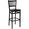 Wholesale ???? BFM Seating 2090BBLW-SB Troy Sand Black Metal Bar Height Chair ????