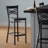 Cheap ???? Lancaster Table & Seating Cross Back Bar Height Black Chair With Black Wood Seat ???? -Lancaster Shop unnamed file 155