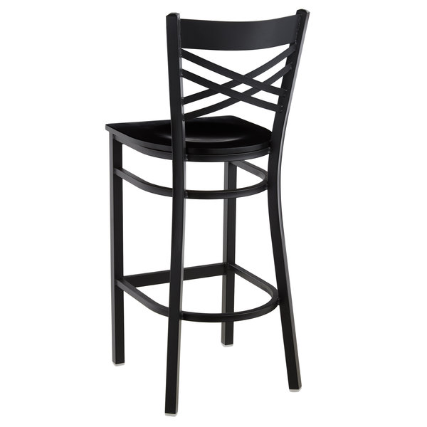 Lancaster Table & Seating Cross Back Bar Height Black Chair with Black Wood Seat Cheap ???? Lancaster Table & Seating Cross Back Bar Height Black Chair With Black Wood Seat ???? -Lancaster Shop unnamed file 157