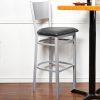 Buy ???? BFM Seating 2140BBLV-SM Axel Silver Mist Steel Bar Height Chair With Black Padded Vinyl Seat ???? -Lancaster Shop unnamed file 1578