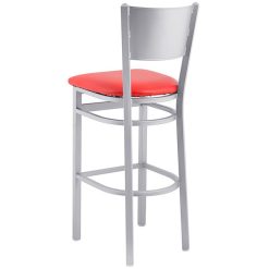 Brand new ❤️ BFM Seating 2140BRDV-SM Axel Silver Mist Steel Bar Height Chair With Red Padded Vinyl Seat ✔️ -Lancaster Shop unnamed file 1604