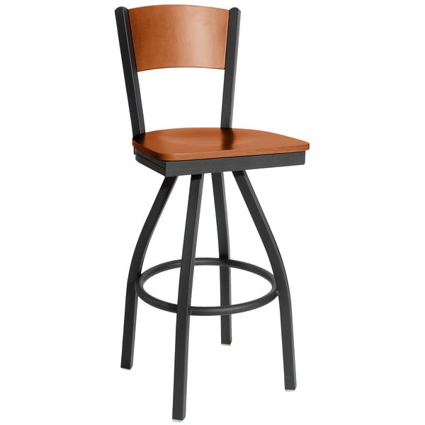 Coupon ???? BFM Seating 2150SCHW-CHSB Dale Sand Black Metal Swivel Bar Height Chair With Cherry Finish Wooden Back And Seat ???? 3 Coupon ???? BFM Seating 2150SCHW-CHSB Dale Sand Black Metal Swivel Bar Height Chair With Cherry Finish Wooden Back And Seat ????