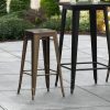 Hot Sale ???? LT&S Alloy Series Lancaster Table & Seating Alloy Series Copper Stackable Metal Indoor / Outdoor Industrial Barstool With Drain Hole Seat ???? -Lancaster Shop unnamed file 162