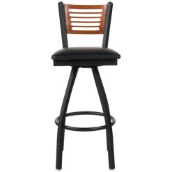 Budget ???? BFM Seating 2151SBLV-CHSB Espy Sand Black Metal Bar Height Chair With Cherry Wooden Back And 2" Black Vinyl Swivel Seat ???? 4 Budget ???? BFM Seating 2151SBLV-CHSB Espy Sand Black Metal Bar Height Chair With Cherry Wooden Back And 2" Black Vinyl Swivel Seat ???? -Lancaster Shop unnamed file 1624