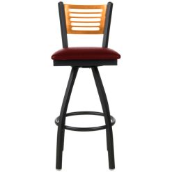 New ???? BFM Seating 2151SBUV-NTSB Espy Sand Black Metal Bar Height Chair With Natural Wooden Back And 2" Burgundy Vinyl Swivel Seat ❤️ 4 New ???? BFM Seating 2151SBUV-NTSB Espy Sand Black Metal Bar Height Chair With Natural Wooden Back And 2" Burgundy Vinyl Swivel Seat ❤️ -Lancaster Shop unnamed file 1639