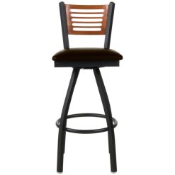 Flash Sale ???? BFM Seating 2151SDBV-CHSB Espy Sand Black Metal Bar Height Chair With Cherry Wooden Back And 2" Dark Brown Vinyl Swivel Seat ???? 4 Flash Sale ???? BFM Seating 2151SDBV-CHSB Espy Sand Black Metal Bar Height Chair With Cherry Wooden Back And 2" Dark Brown Vinyl Swivel Seat ???? -Lancaster Shop unnamed file 1645