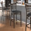 Deals ???? LT&S Spartan Series Lancaster Table & Seating Spartan Series Bar Height Metal Ladder Back Chair With Walnut Wood Grain Finish And Black Vinyl Seat ⌛ -Lancaster Shop unnamed file 168