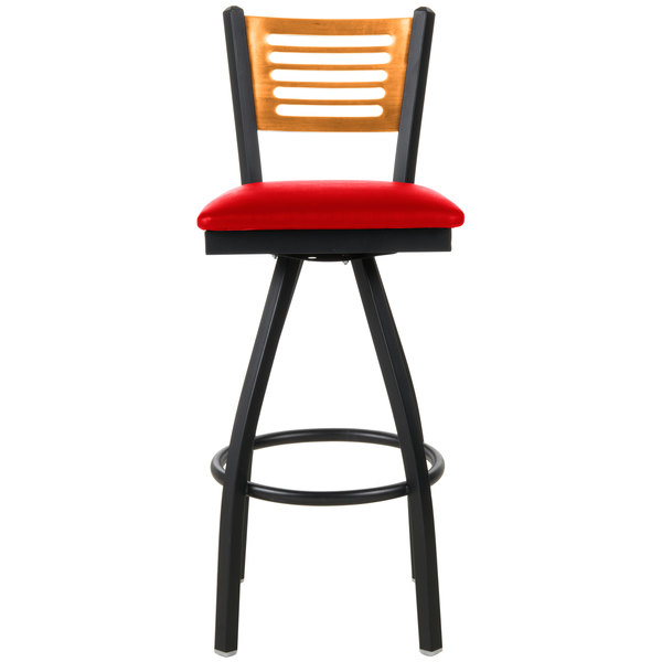 BFM Seating 2151SRDV-NTSB Espy Sand Black Metal Bar Height Chair with Natural Wooden Back and 2" Red Vinyl Swivel Seat Best reviews of ???? BFM Seating 2151SRDV-NTSB Espy Sand Black Metal Bar Height Chair With Natural Wooden Back And 2" Red Vinyl Swivel Seat ???? -Lancaster Shop unnamed file 1688