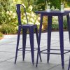 Best reviews of ❤️ LT&S Alloy Series Lancaster Table & Seating Alloy Series Navy Metal Indoor / Outdoor Industrial Cafe Barstool With Vertical Slat Back And Drain Hole Seat ???? -Lancaster Shop unnamed file 173