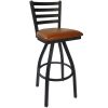 Wholesale ???? BFM Seating 2160SLBV-SB Lima Sand Black Steel Bar Height Chair With 2" Light Brown Vinyl Swivel Seat ???? -Lancaster Shop unnamed file 1751