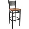 Hot Sale ???? BFM Seating 2161BCHW-SB Polk Sand Black Metal Bar Height Chair With Cherry Seat ???? -Lancaster Shop unnamed file 1758