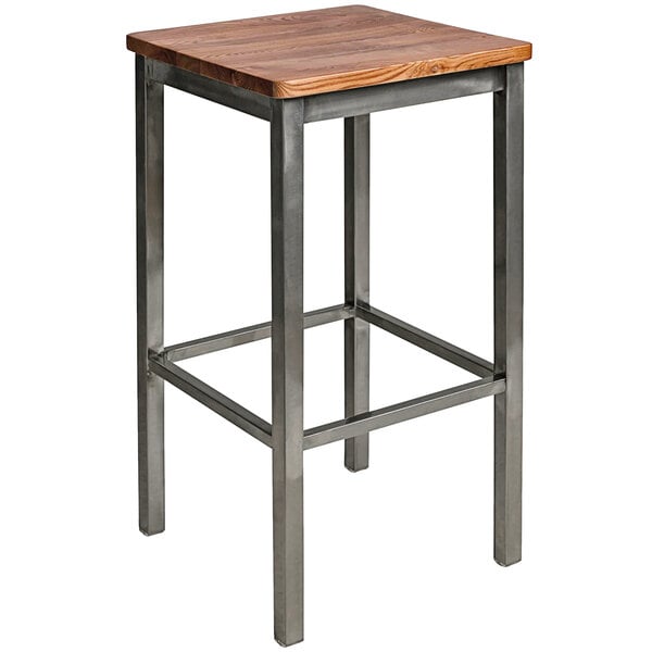 BFM Seating 2510BASH-CL Trent Sand Clear Coated Steel Bar Stool with Autumn Ash Wooden Seat Hot Sale ???? BFM Seating 2510BASH-CL Trent Sand Clear ???? Coated Steel Bar Stool With Autumn Ash Wooden Seat ???? -Lancaster Shop unnamed file 1786