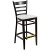 Budget ✔️ BFM Seating Berkeley Black Beechwood Ladder Back Barstool With Relic Antique Wash Seat ???? -Lancaster Shop unnamed file 1818