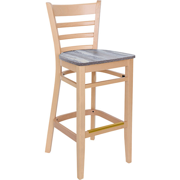 BFM Seating Berkeley Natural Beechwood Ladder Back Barstool with Relic Farmhouse Seat Cheap ???? BFM Seating Berkeley Natural Beechwood Ladder Back Barstool With Relic Farmhouse Seat ???? -Lancaster Shop unnamed file 1833