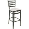 Promo ???? BFM Seating Lima Clear ???? Coated Steel Ladder Back Barstool With Relic Antique Wash Seat ???? 2 Promo ???? BFM Seating Lima Clear ???? Coated Steel Ladder Back Barstool With Relic Antique Wash Seat ???? -Lancaster Shop unnamed file 1854