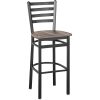 Budget ⭐ BFM Seating Lima Sand Black Steel Ladder Back Barstool With Relic Farmhouse Seat ???? 1 Budget ⭐ BFM Seating Lima Sand Black Steel Ladder Back Barstool With Relic Farmhouse Seat ???? -Lancaster Shop unnamed file 1861