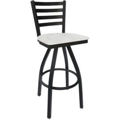 Best reviews of ❤️ BFM Seating Lima Sand Black Steel Swivel Barstool With Relic Antique Wash Seat 🧨