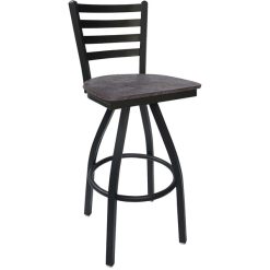 Best reviews of ✨ BFM Seating Lima Sand Black Steel Swivel Barstool With Relic Rustic Copper Seat ????