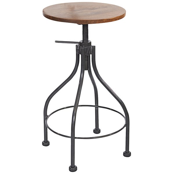 BFM Seating Lincoln Screw Clear Coated Steel Backless Barstool with Autumn Ash Wood Seat Wholesale ???? BFM Seating Lincoln Screw Clear ???? Coated Steel Backless Barstool With Autumn Ash Wood Seat ???? -Lancaster Shop unnamed file 1867