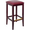 Cheap ???? BFM Seating Stockton Dark Mahogany Beechwood Square Backless Barstool With 2" Burgundy Vinyl Seat ???? 1 Cheap ???? BFM Seating Stockton Dark Mahogany Beechwood Square Backless Barstool With 2" Burgundy Vinyl Seat ???? -Lancaster Shop unnamed file 1877