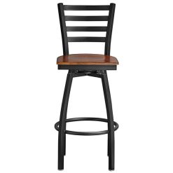 Promo ???? Lancaster Table & Seating Black Top Frame Ladder Back Swivel Bar Height Chair With Antique Walnut Wood Seat ???? 5 Promo ???? Lancaster Table & Seating Black Top Frame Ladder Back Swivel Bar Height Chair With Antique Walnut Wood Seat ???? -Lancaster Shop unnamed file 188