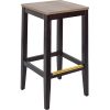 Hot Sale ???? BFM Seating Stockton Dark Walnut Beechwood Square Backless Barstool With Relic Knotty Pine Seat ???? -Lancaster Shop unnamed file 1892