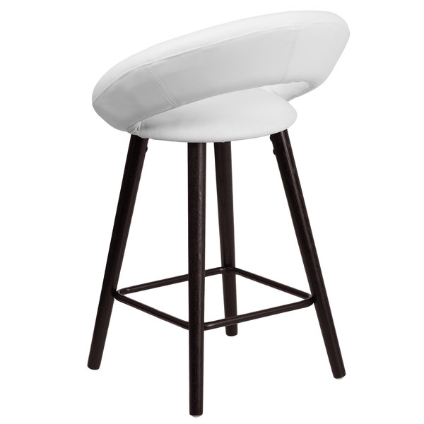 Flash Furniture CH-152551-WH-VY-GG Kelsey Series Cappuccino Wood Counter Height Stool with White Vinyl Seat Budget ???? Flash Furniture CH-152551-WH-VY-GG Kelsey Series Cappuccino Wood Counter Height Stool With White Vinyl Seat ???? -Lancaster Shop unnamed file 1917