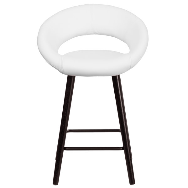 Flash Furniture CH-152551-WH-VY-GG Kelsey Series Cappuccino Wood Counter Height Stool with White Vinyl Seat Budget ???? Flash Furniture CH-152551-WH-VY-GG Kelsey Series Cappuccino Wood Counter Height Stool With White Vinyl Seat ???? -Lancaster Shop unnamed file 1918