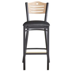 Discount ❤️ Lancaster Table & Seating Natural Finish Bar Height Bistro Chair With 2" Padded Seat ???? -Lancaster Shop unnamed file 193