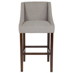 Deals ???? Flash Furniture CH-182020-30-LTGY-F-GG Carmel Series Light Gray Fabric Bar Stool With Walnut Frame And Nail Trim Accent ✨ 4 Deals ???? Flash Furniture CH-182020-30-LTGY-F-GG Carmel Series Light Gray Fabric Bar Stool With Walnut Frame And Nail Trim Accent ✨ -Lancaster Shop unnamed file 1930