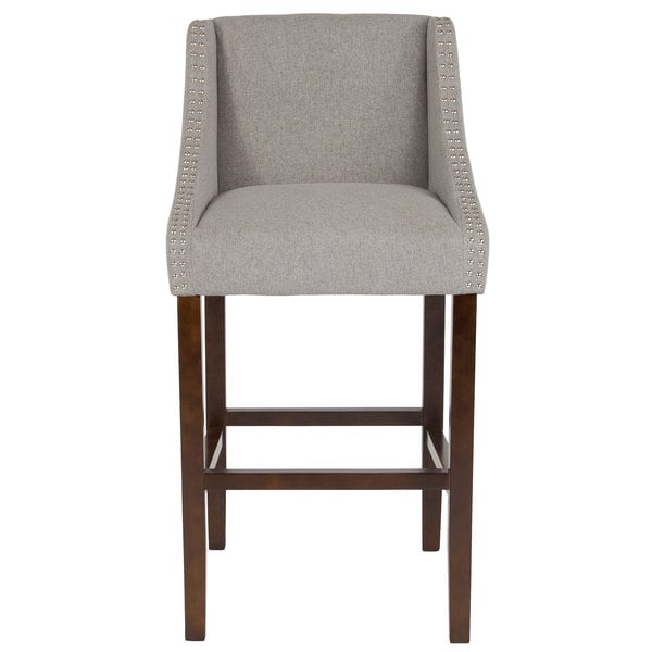 Flash Furniture CH-182020-30-LTGY-F-GG Carmel Series Light Gray Fabric Bar Stool with Walnut Frame and Nail Trim Accent Deals ???? Flash Furniture CH-182020-30-LTGY-F-GG Carmel Series Light Gray Fabric Bar Stool With Walnut Frame And Nail Trim Accent ✨ -Lancaster Shop unnamed file 1930